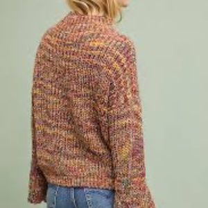 Anthropologie Moth Tessie Stitched Pullover